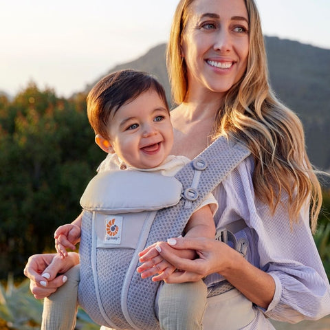 Ergobaby Omni Breeze Carrier - Pearl Grey • Official Store • Ergobaby ...