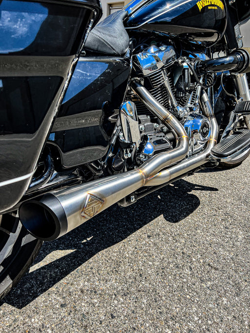 SP CONCEPTS M8 SOFTAIL EXHAUST- BIG BORE 4.5 — Ramjet Racing