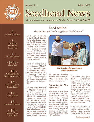 seedhead news number 111 winter 2012