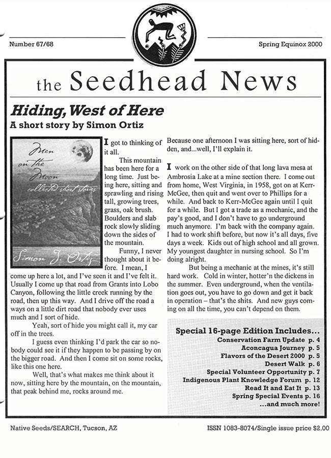 Seedhead News Spring Equinox 2000