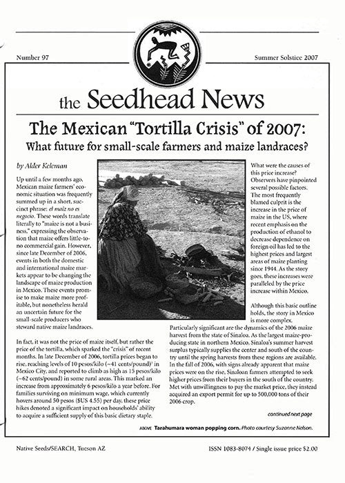 seedhead news native seeds search 2007 summer solstice