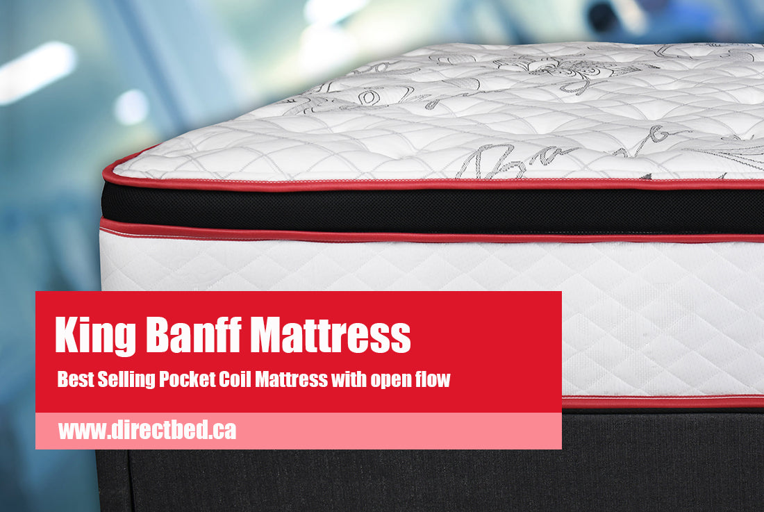 King Pocket Coil Mattress Pillow Top 