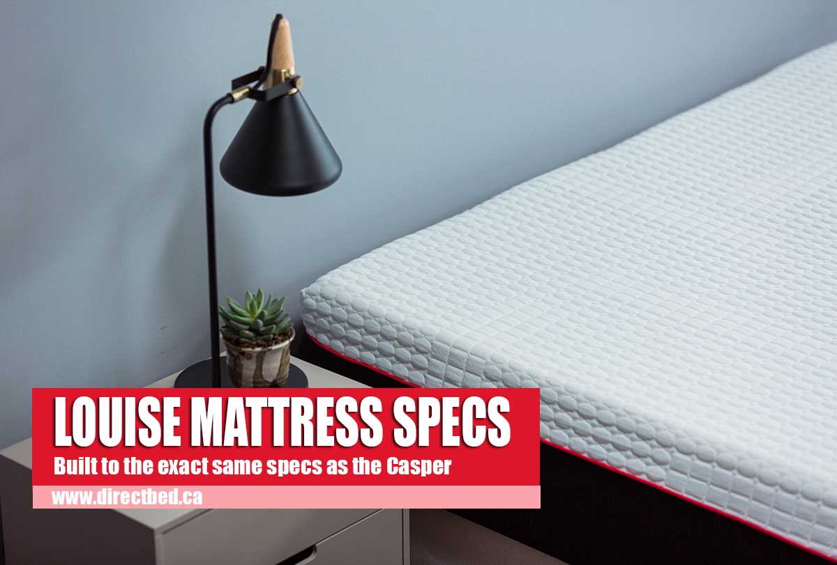 Louise Mattress and Casper mattress have the exact same specifications