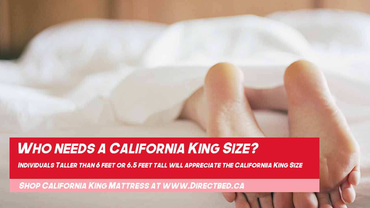 Who needs a california king size mattress