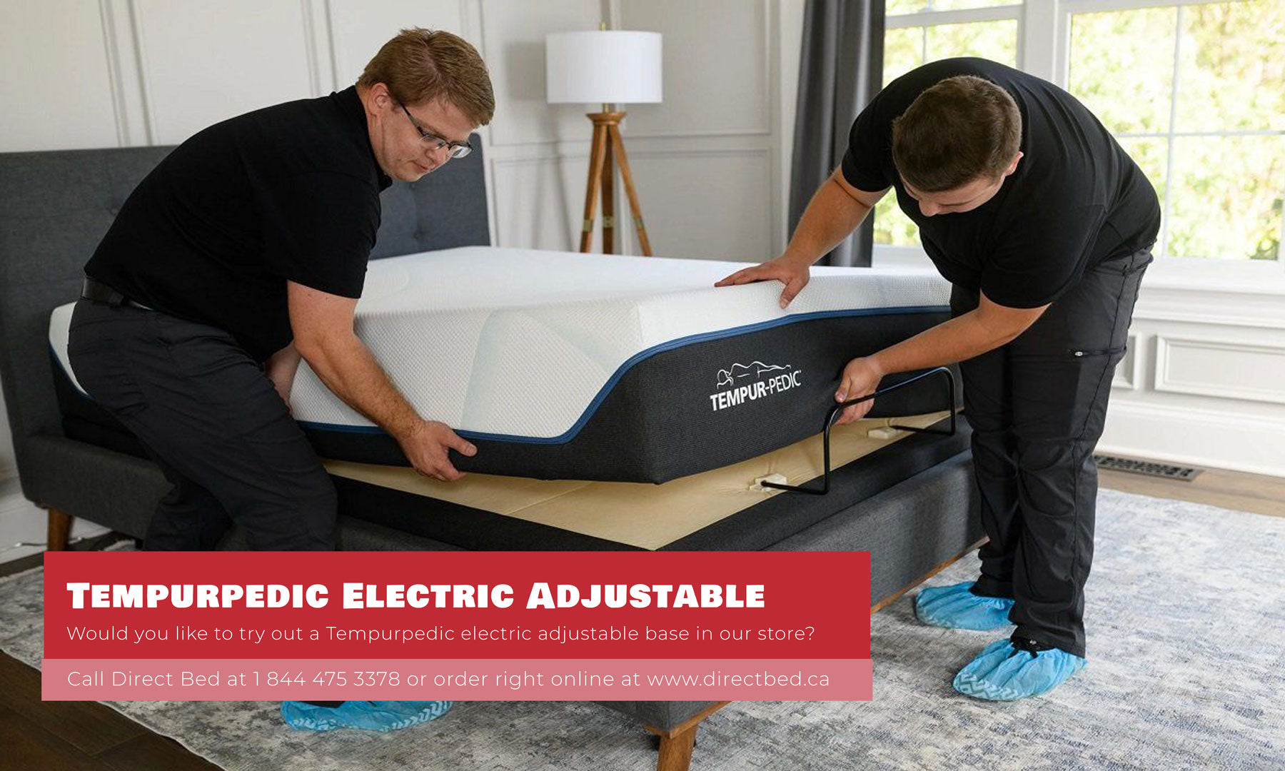 Would you like to try out a Tempurpedic electric adjustable base in our store? 