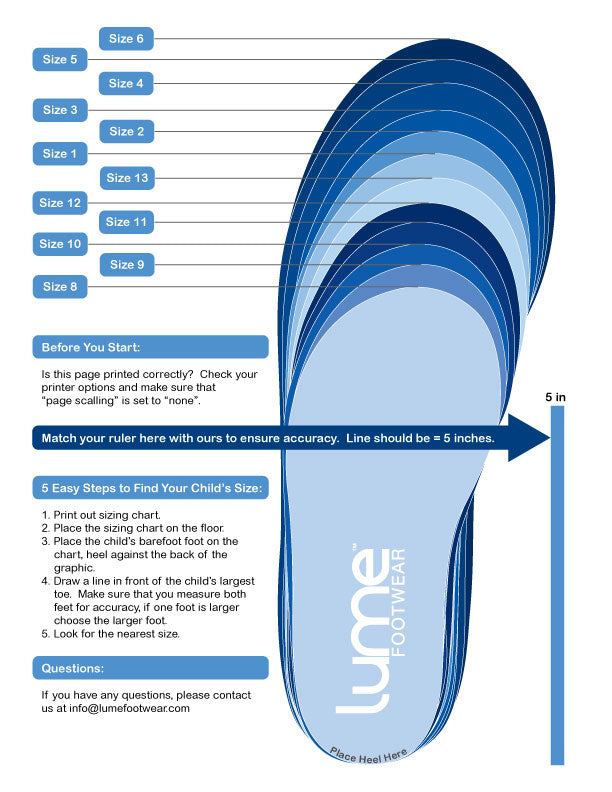 Shoesize Chart | New Calendar Template Site
