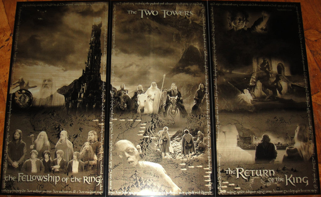 Fellowship of the Ring Metal Bookmark