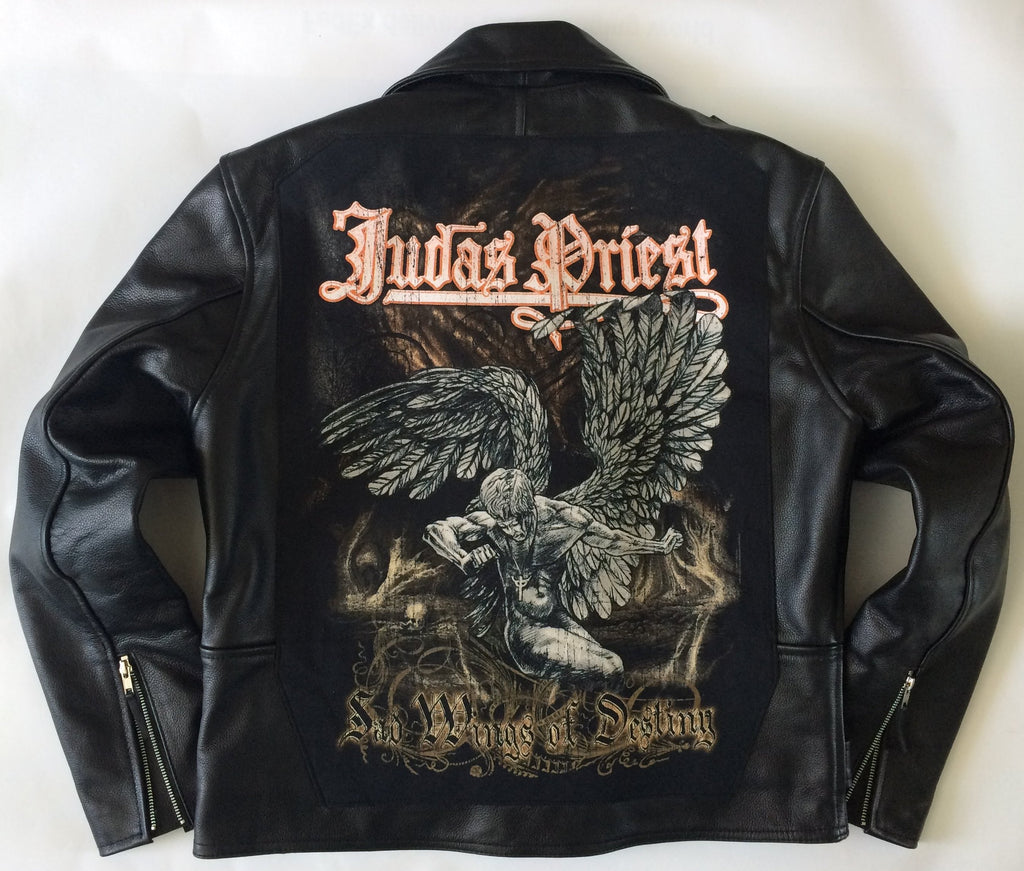 Metalworks Judas Priest 'Sad Wings Of Destiny' Leather Jacket | 80's ...
