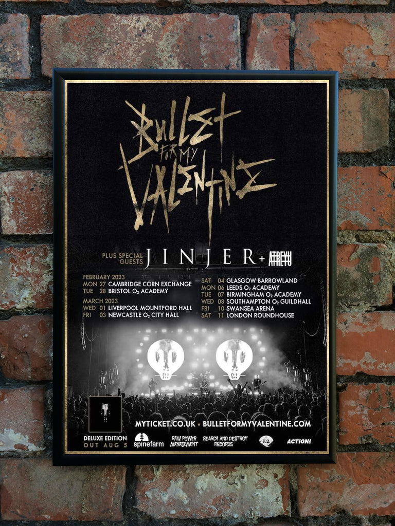 bullet for my valentine tour uk 2023