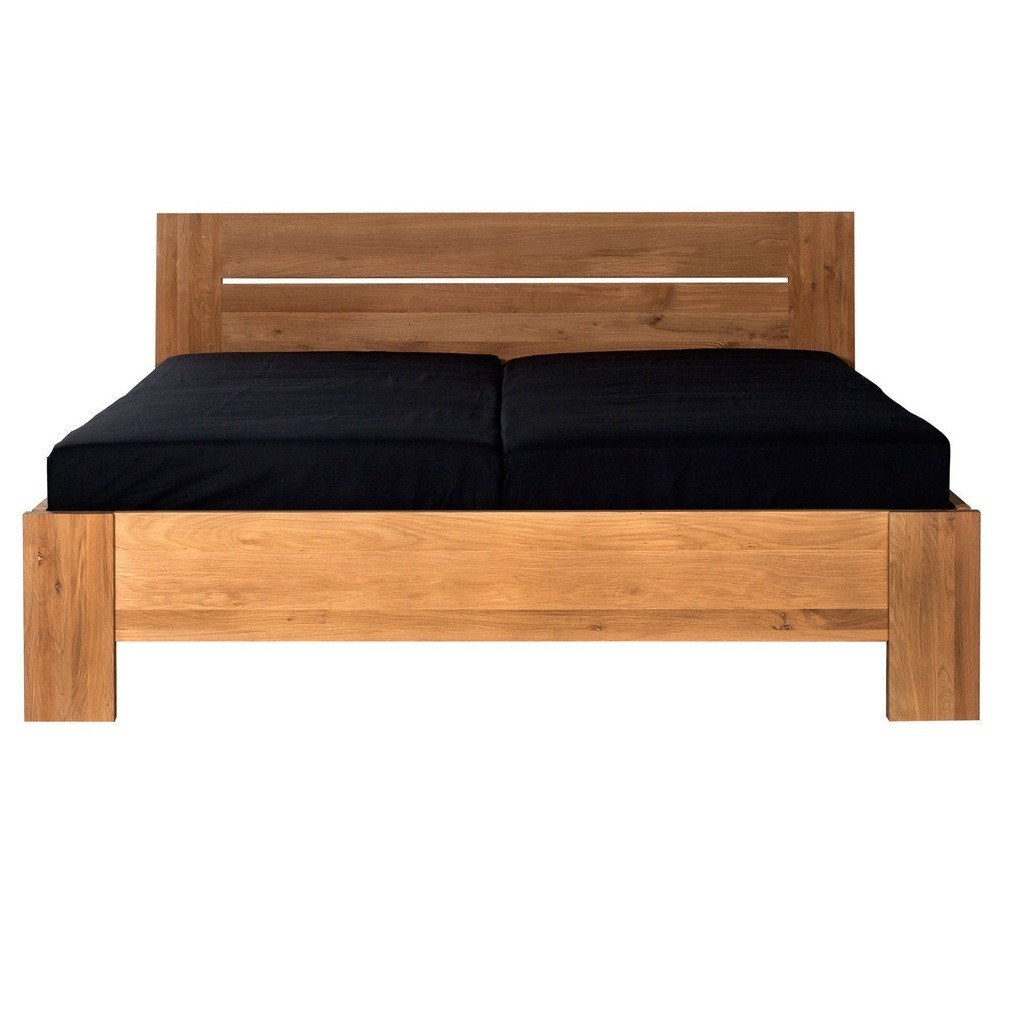 Buy Teak Wood Bed Base Burnt Oak Online In India Best Prices