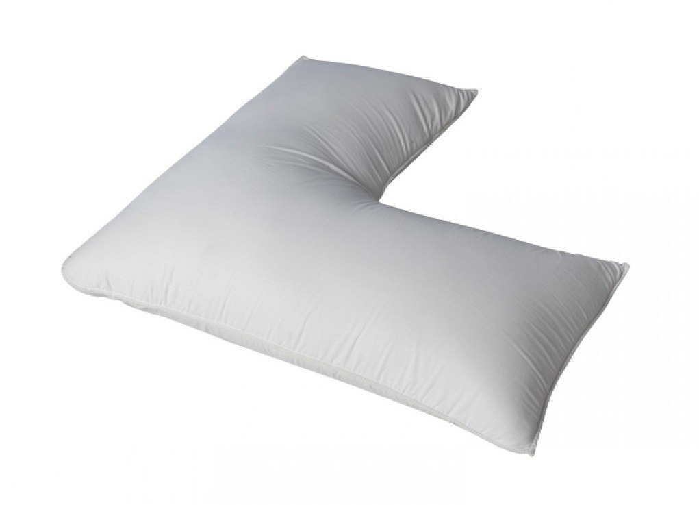 Buy Down Feather L Shaped Body Pillow Online In India Best Prices