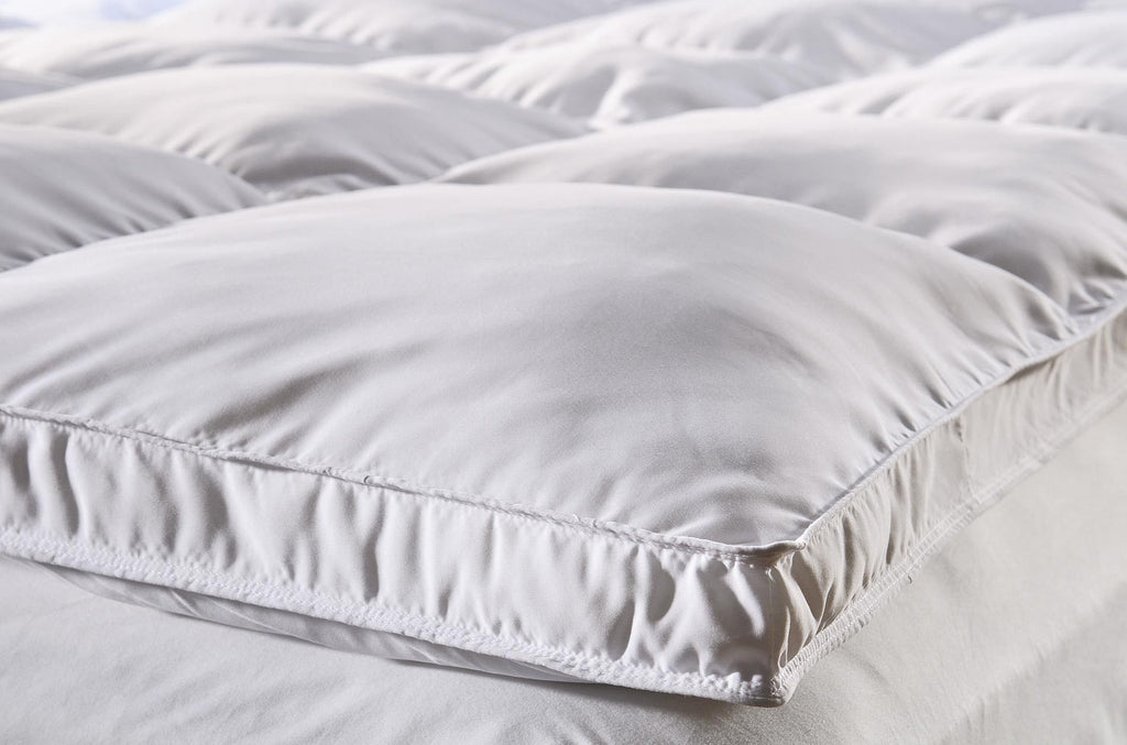 queen size goose down mattress topper