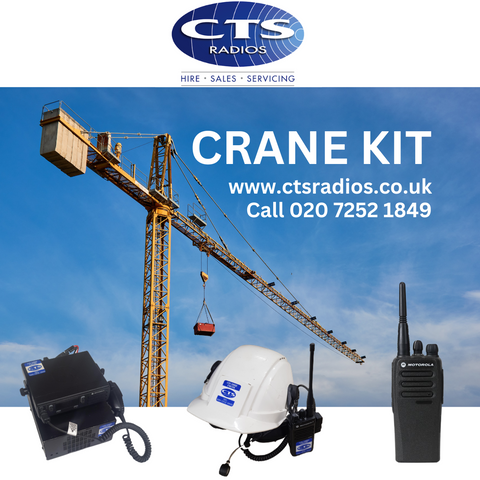 Two Way Radio Crane Kits Available  In London from CTS Radios