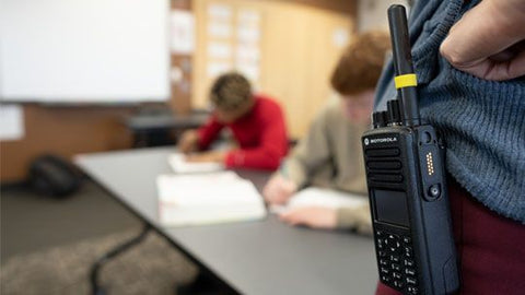 Motorola DP4801e Two-Way Digital Handheld Radio Professional Walkie Talkie for Schools