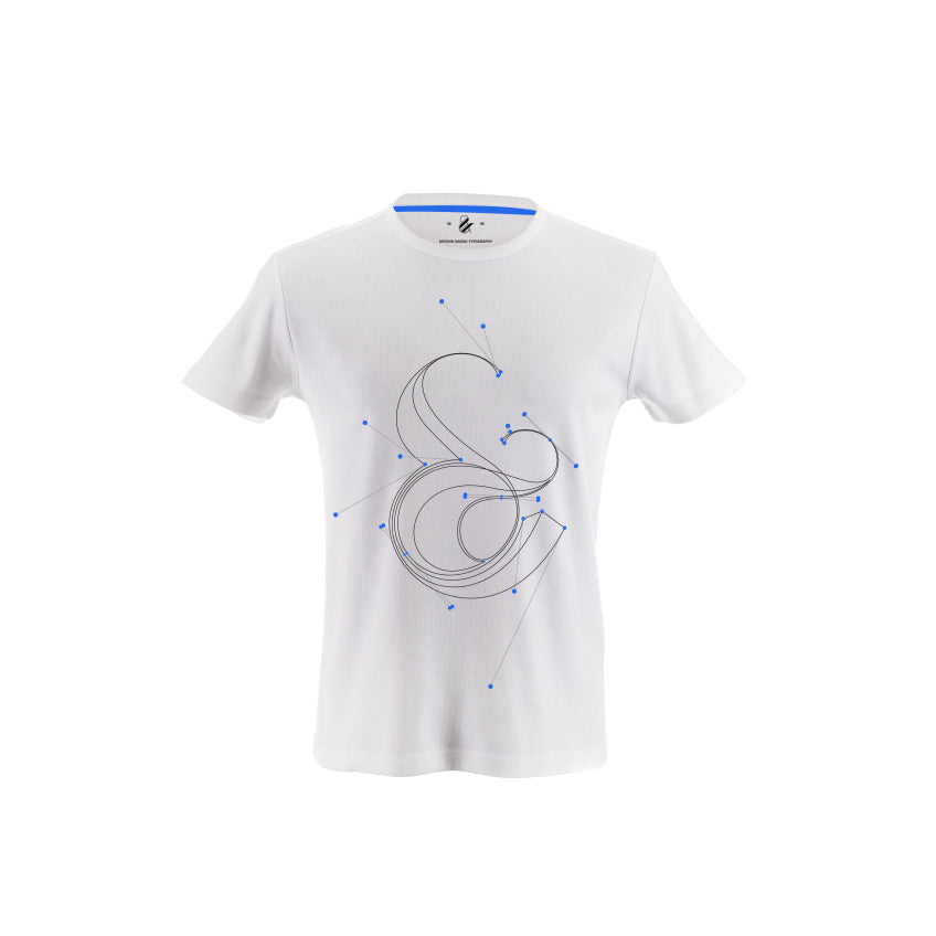 Ampersand Tshirt - Moshik Nadav Fashion Typography