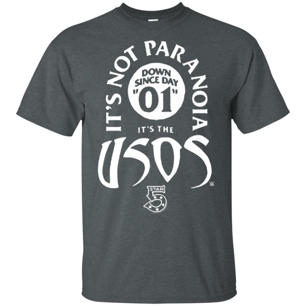 Wwe It S Not Paranoia The Usos Premium T Shirt Coscotee - the usos logo roblox