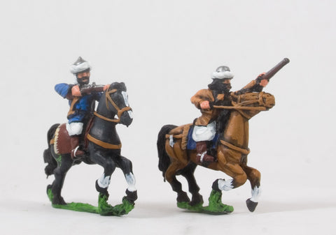 Ren114 Renaissance Mounted Arquebusiers In Turban Essex Miniatures