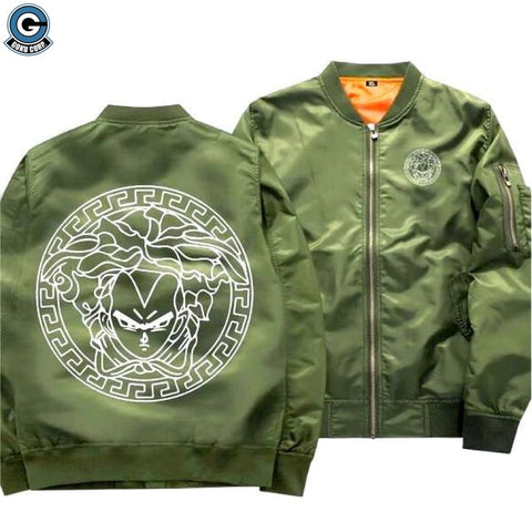 versace green jacket