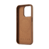 Mujjo Full Leather Case for iPhone 15 Pro - Tan