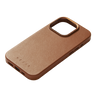 Mujjo Full Leather Case for iPhone 15 Pro - Tan