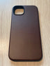 Nomad Modern Leather Case for iPhone 15 Plus - Brown - Open Box