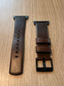 Nomad Modern Band with Horween Leather - 45/49mm - Brown - Black Hardware - Open Box