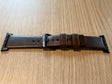 Nomad Modern Band with Horween Leather - 45/49mm - Brown - Black Hardware - Open Box