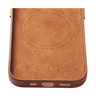 Mujjo Full Leather Wallet Case with MagSafe for iPhone 15 / 14 / 13 - Tan