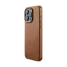 Mujjo Full Leather Case for iPhone 15 Pro Max - Tan
