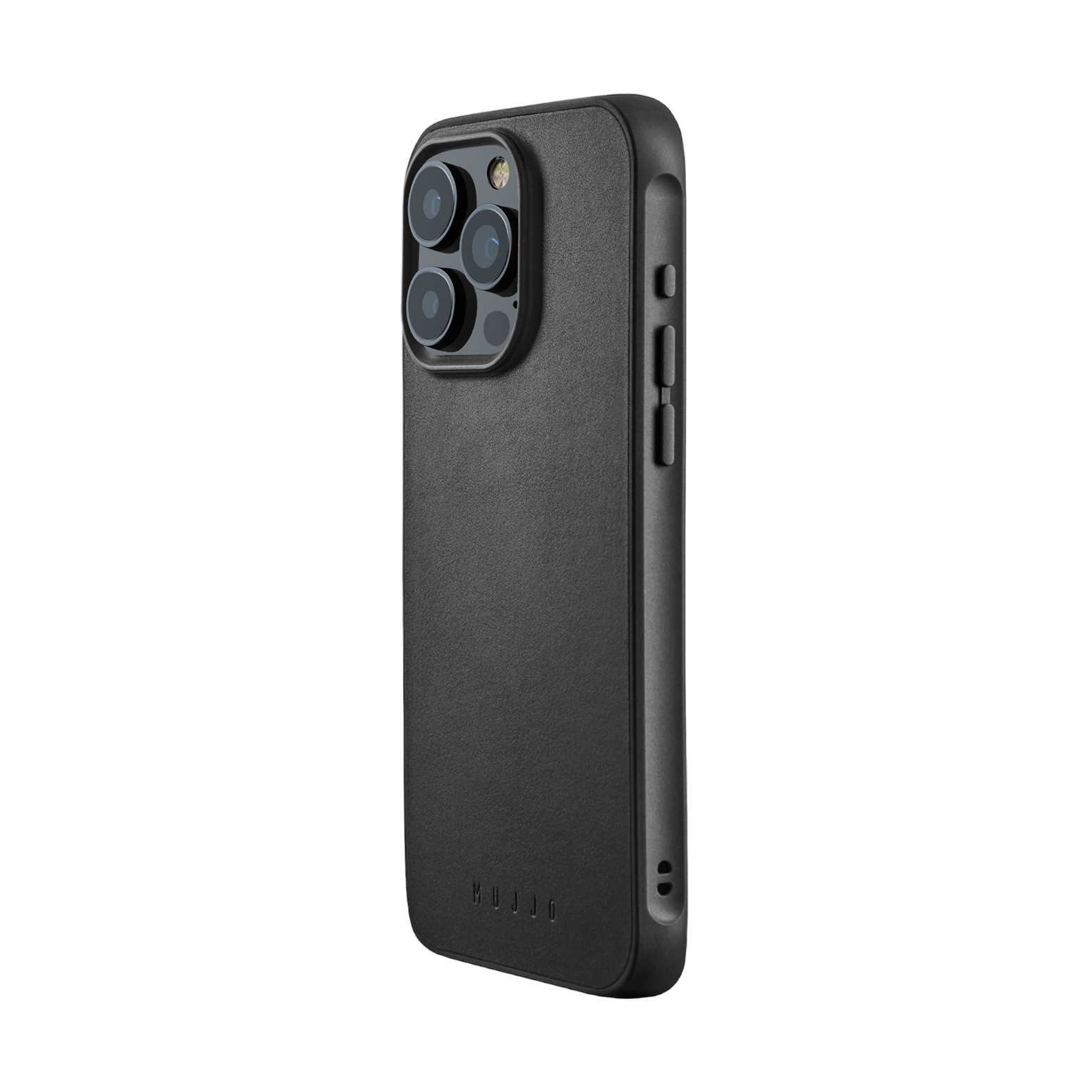 Mujjo Shield Case for iPhone 15 Pro Max - Black
