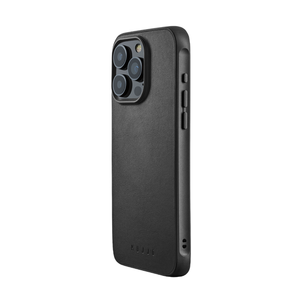 Mujjo Shield Case for iPhone 15 Pro Max - Black