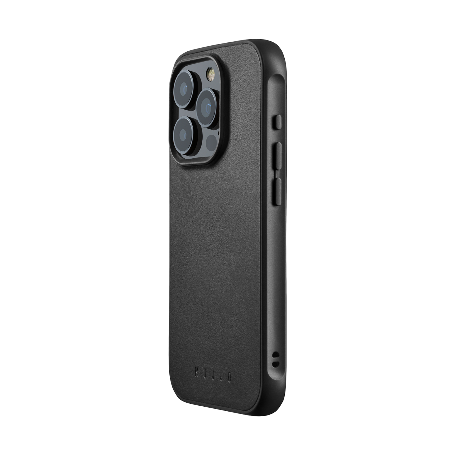 Mujjo Shield Case for iPhone 15 Pro - Black