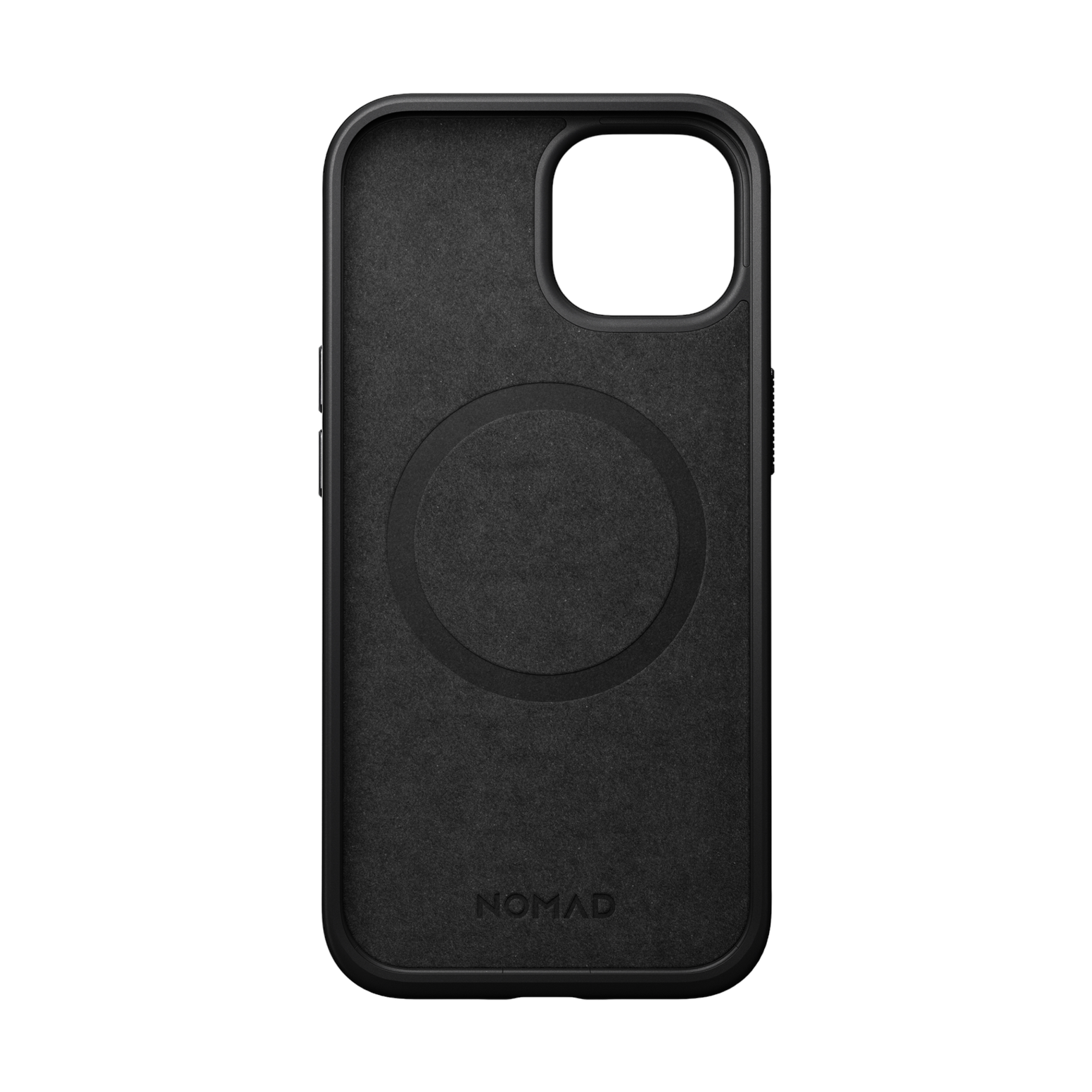 Nomad Modern Leather Case for iPhone 15 - Black 