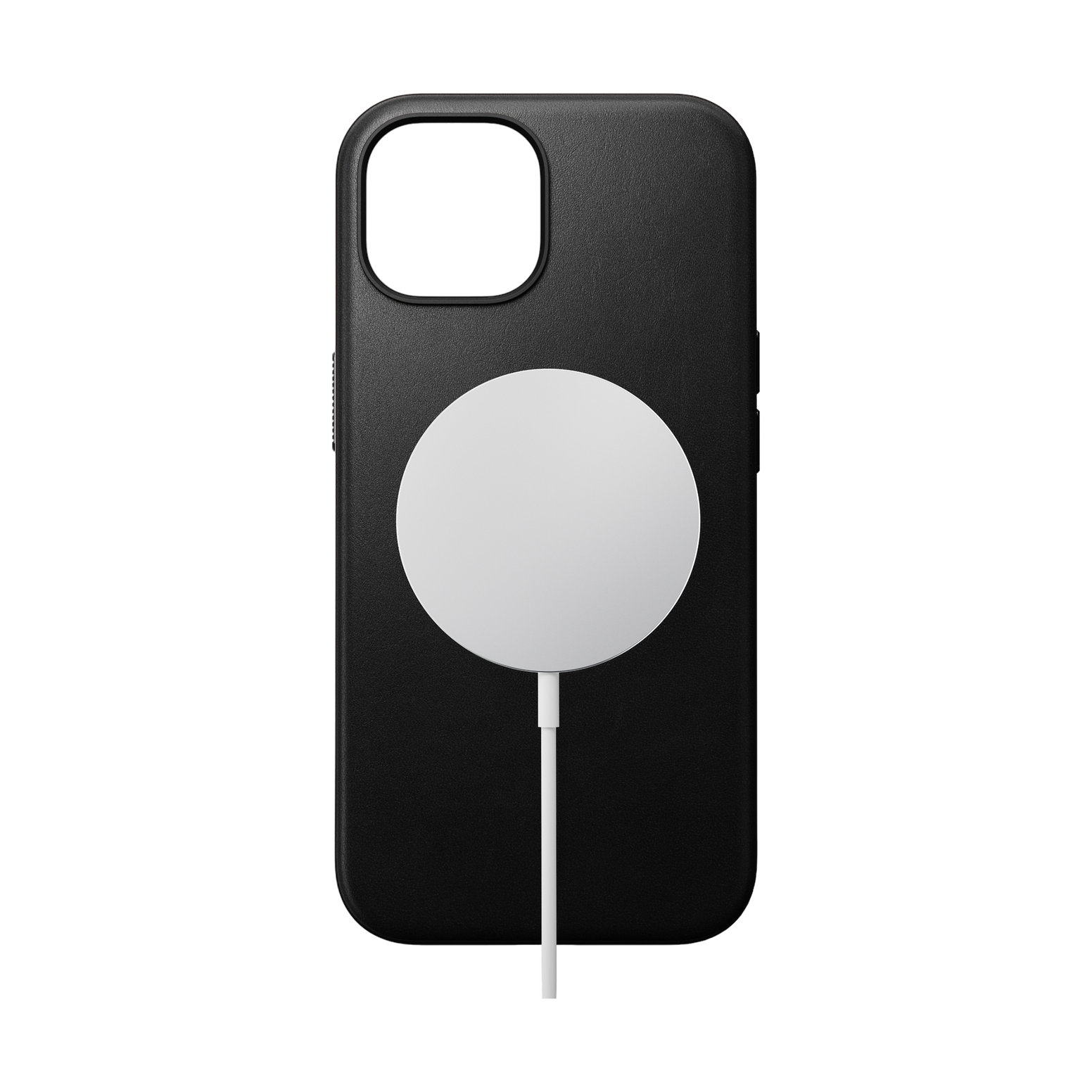 Nomad Modern Leather Case for iPhone 15 - Black 