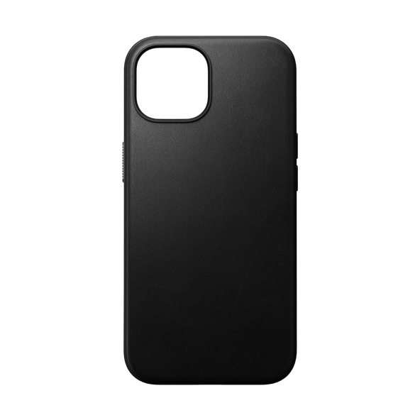 Nomad Modern Leather Case for iPhone 15 - Black 