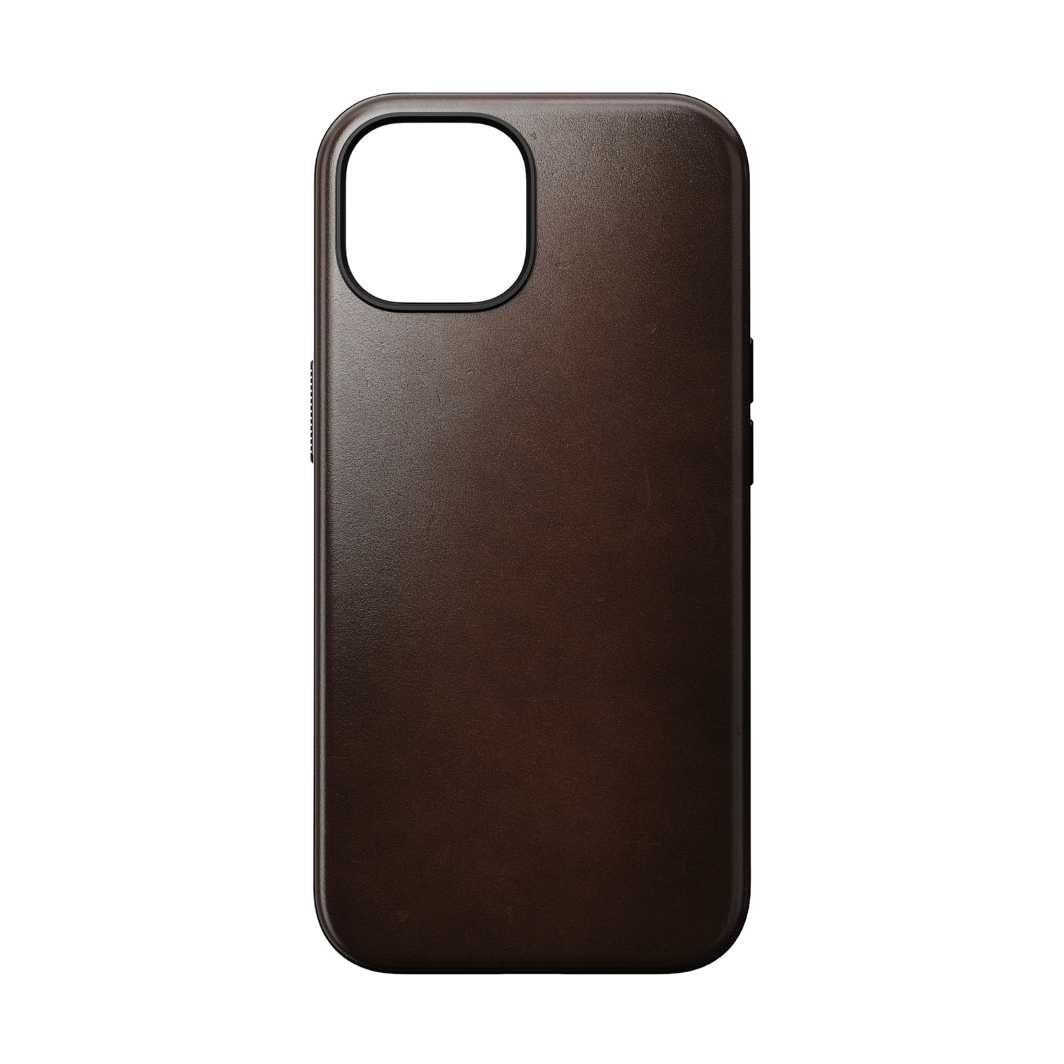 Nomad Modern Case with Horween Leather for iPhone 15 - Rustic Brown 