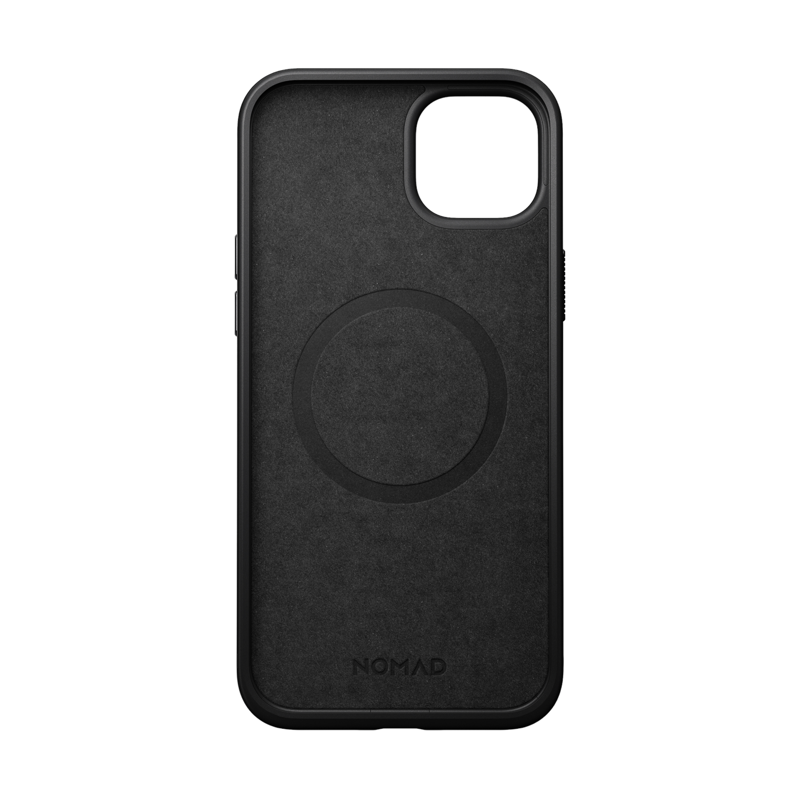 Nomad Modern Leather Case for iPhone 15 Plus - Black