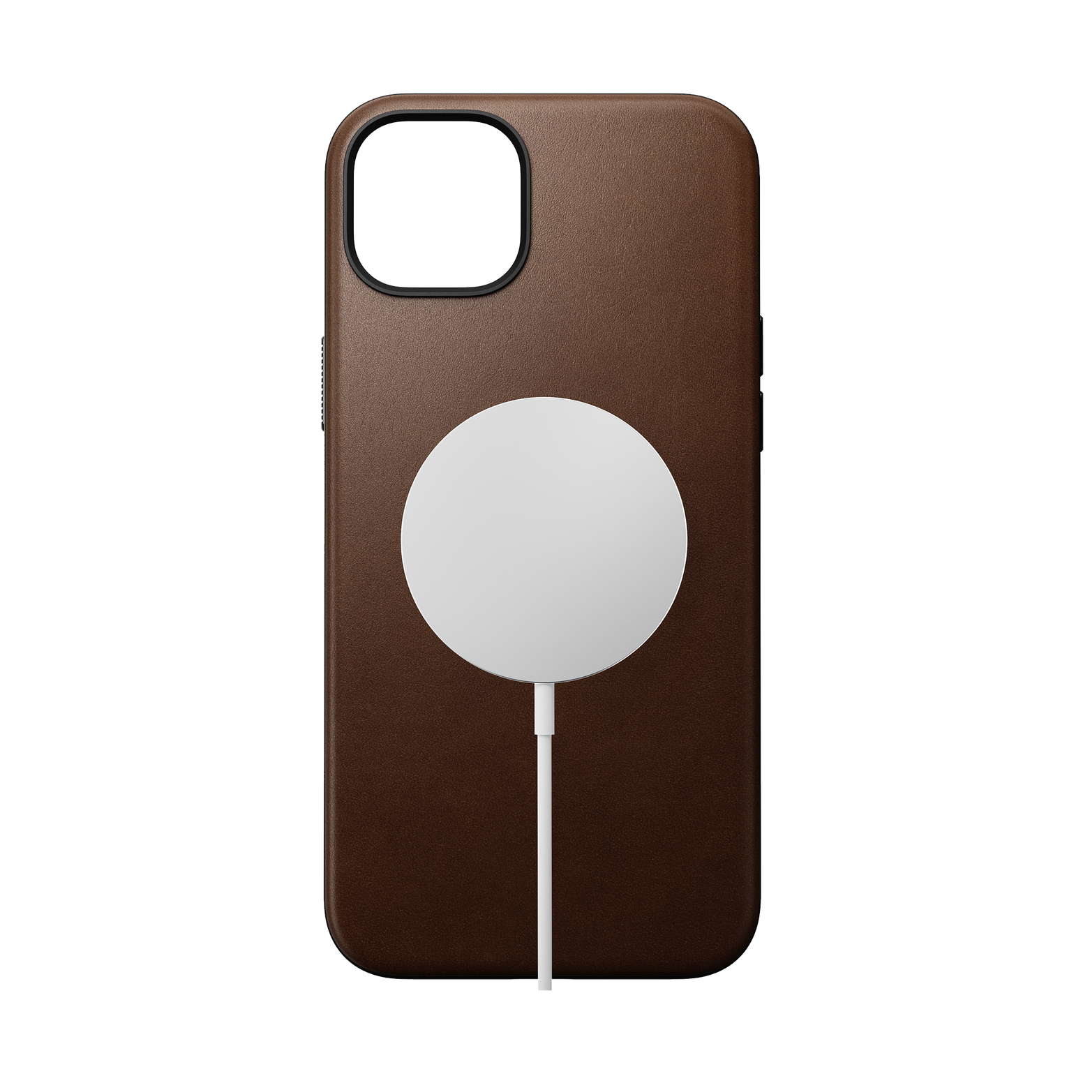 Nomad Modern Leather Case for iPhone 15 Plus - Brown 