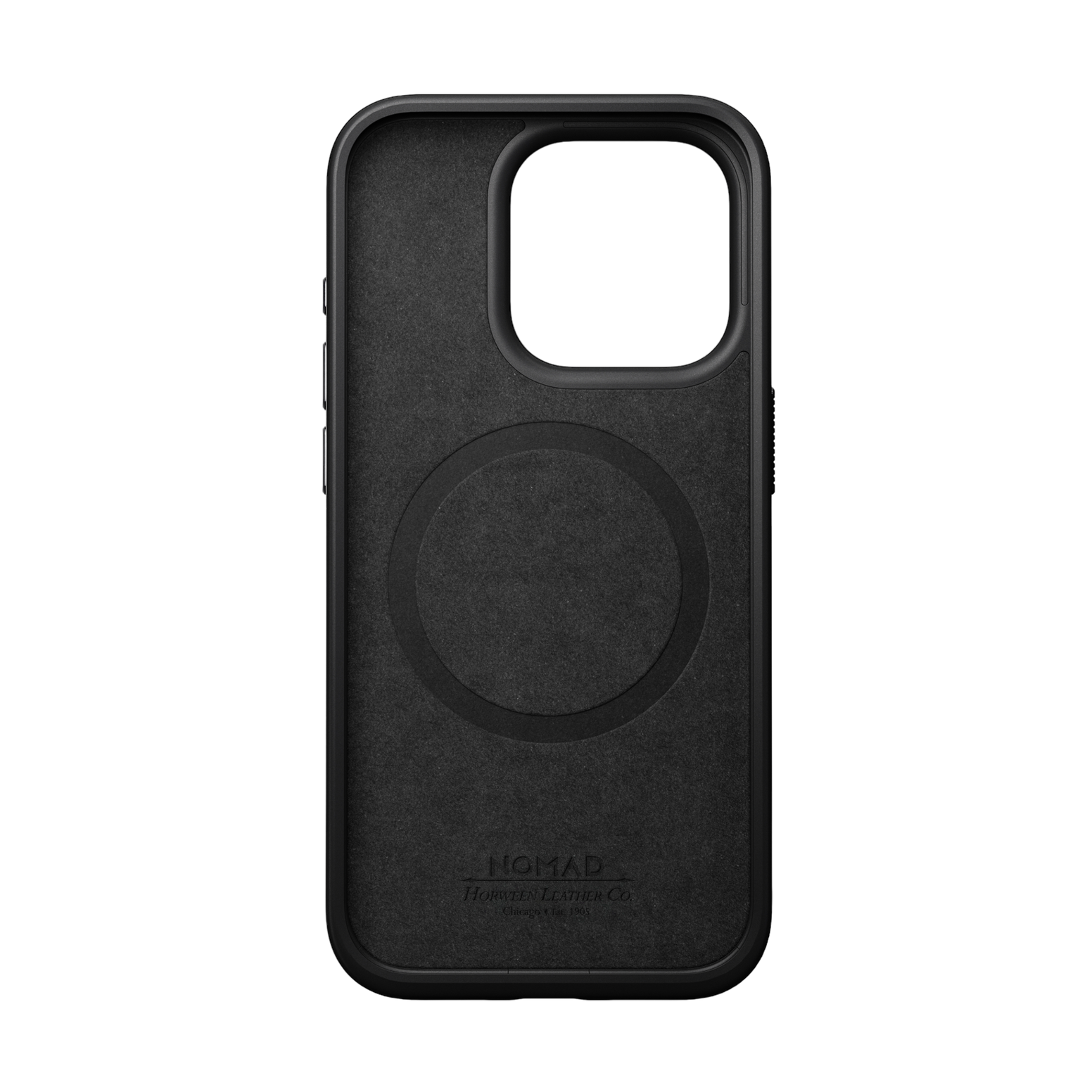 Nomad Modern Case with Horween Leather for iPhone 15 Pro - Black 