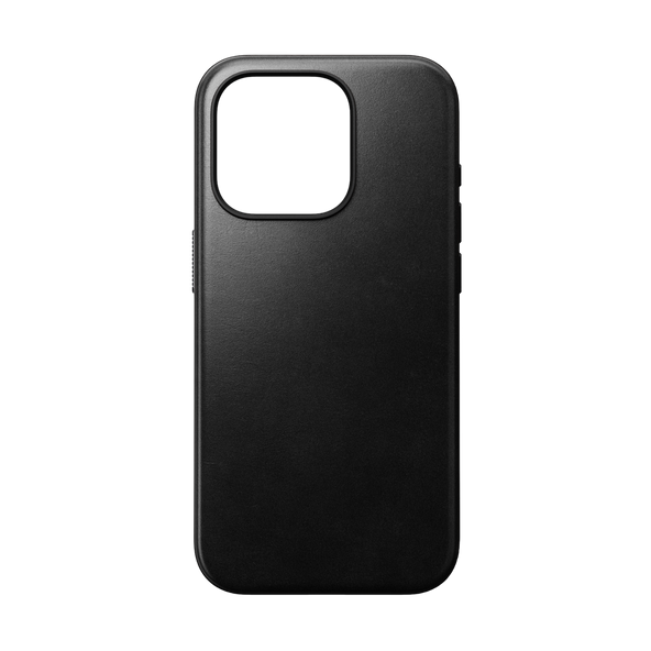 Nomad Modern Case with Horween Leather for iPhone 15 Pro - Black 