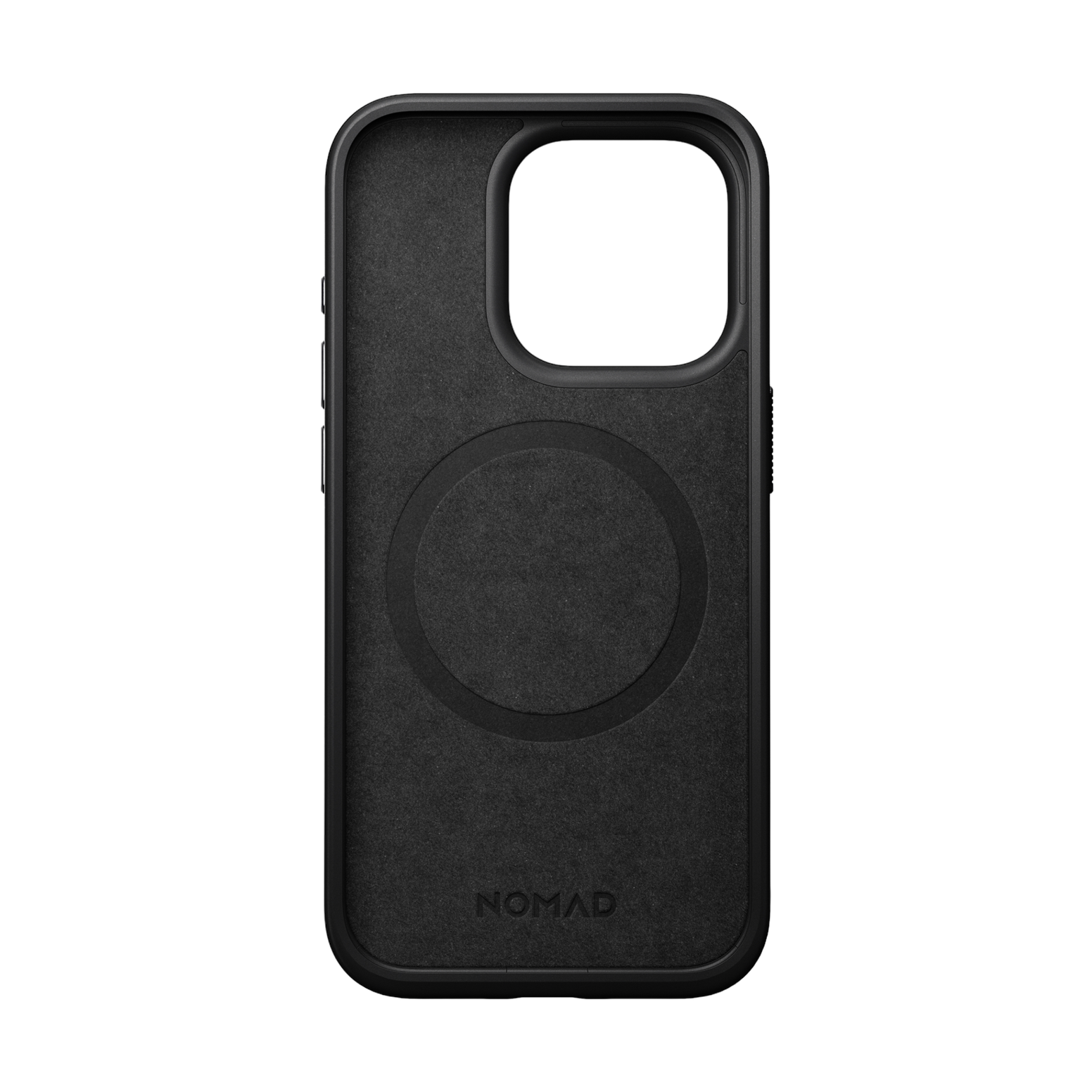 Nomad Modern Leather Case for iPhone 15 Pro - Black