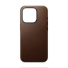 Nomad Modern Leather Case for iPhone 15 Pro - Brown 