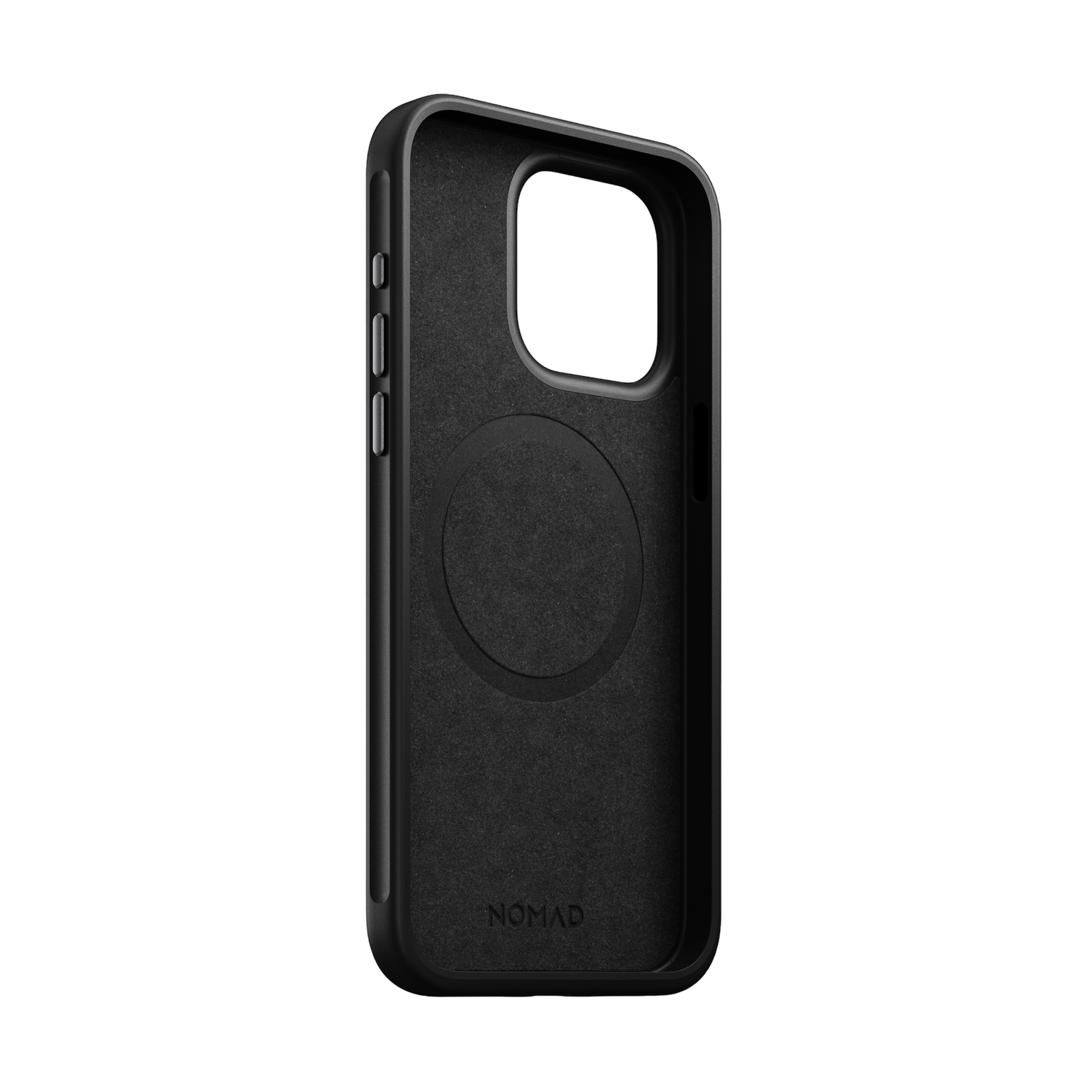 Nomad Modern Leather Case for iPhone 15 Pro Max - Black 