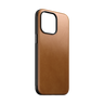 Nomad Modern Leather Case for iPhone 15 Pro Max - English Tan