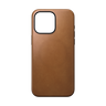 Nomad Modern Leather Case for iPhone 15 Pro Max - English Tan - Open Box