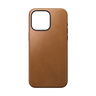 Nomad Modern Leather Case for iPhone 15 Pro Max - English Tan