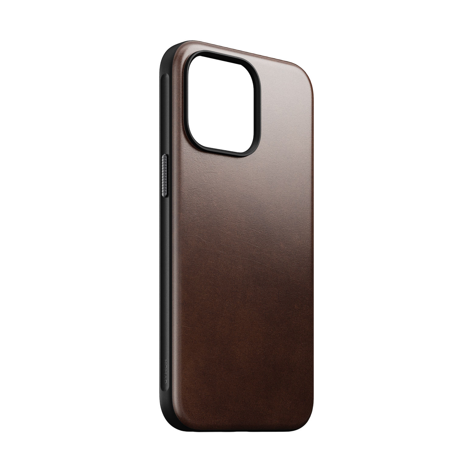 Nomad Modern Case with Horween Leather for iPhone 15 Pro Max - Rustic Brown