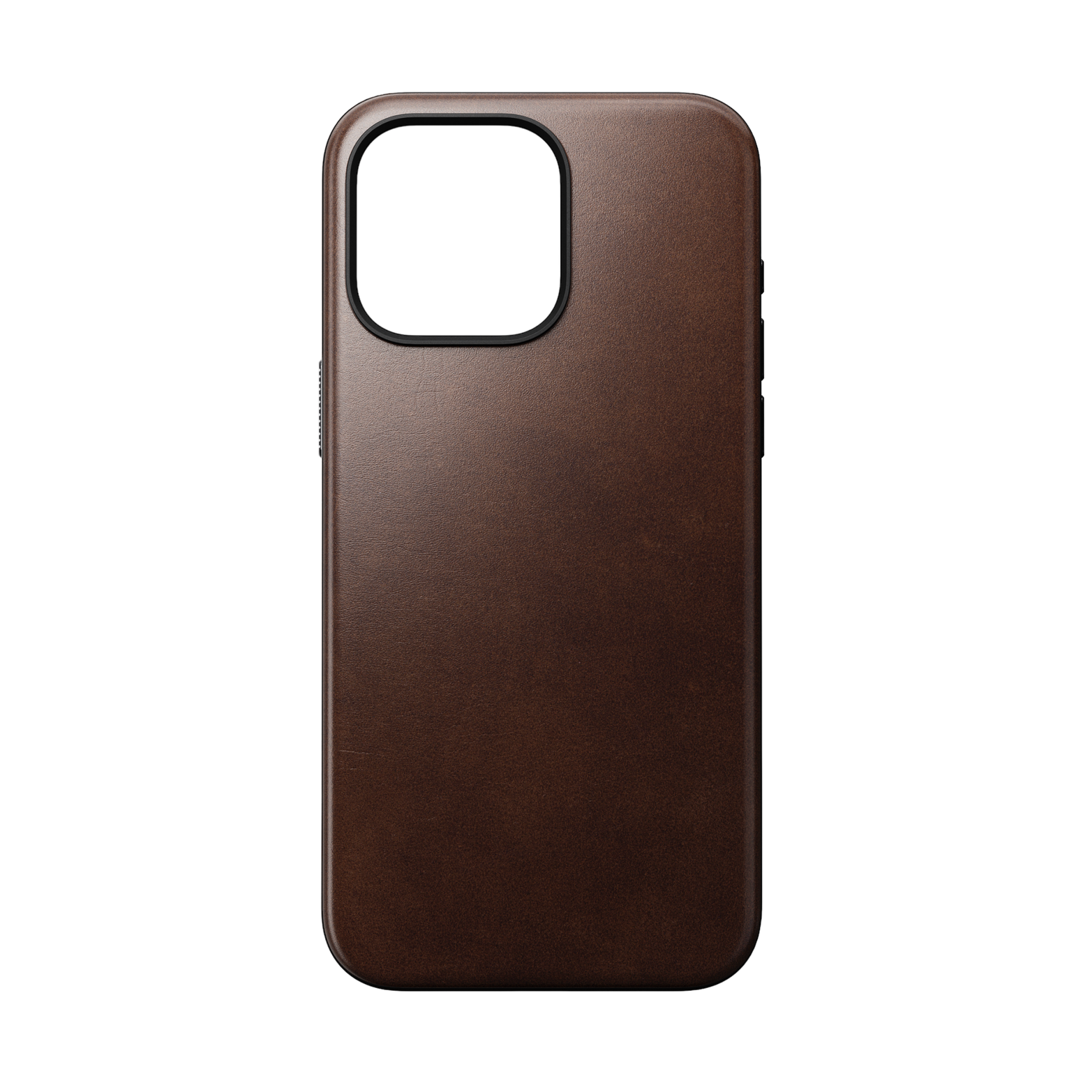 Nomad Modern Case with Horween Leather for iPhone 15 Pro Max - Rustic Brown