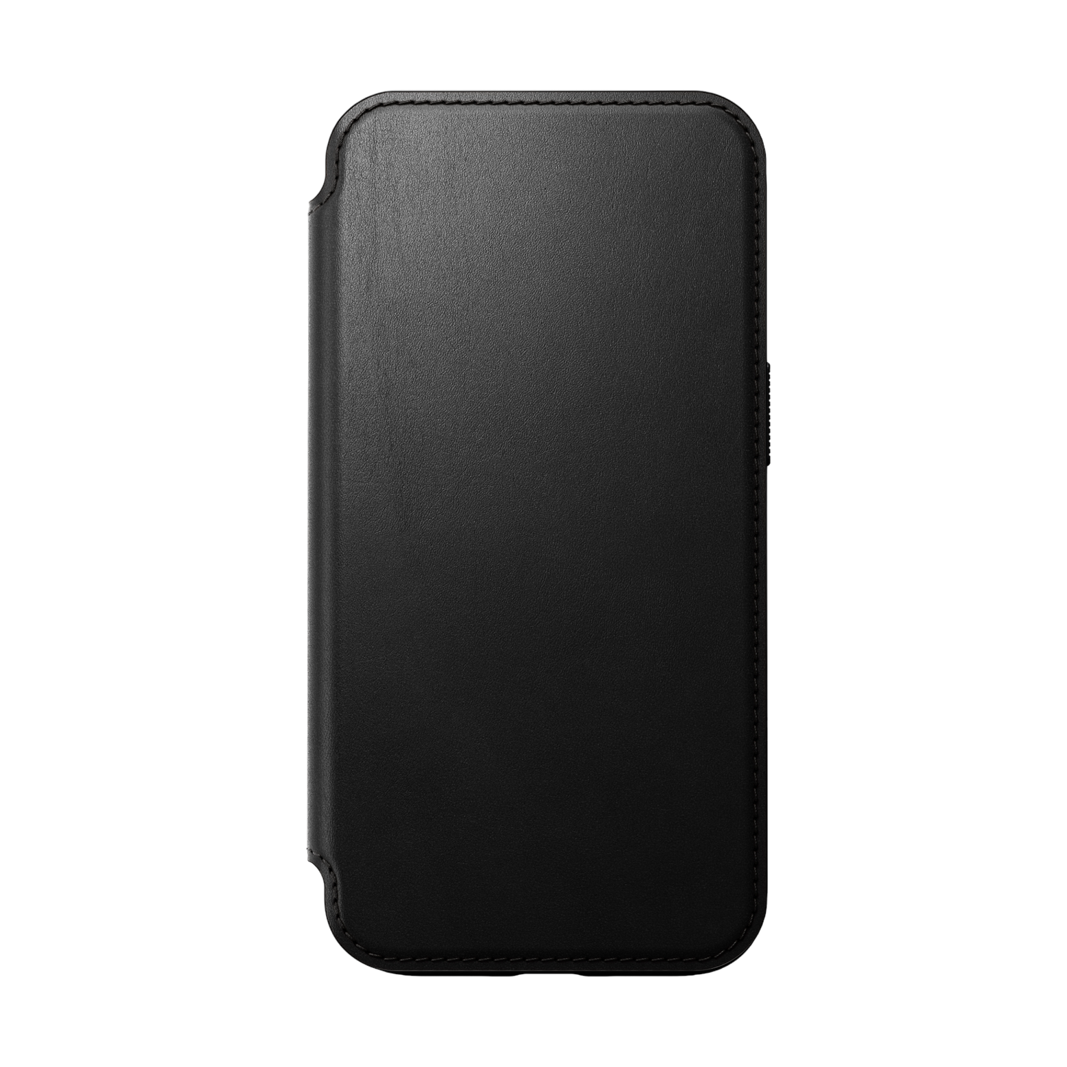 Nomad Modern Leather Folio for iPhone 15 - Black 