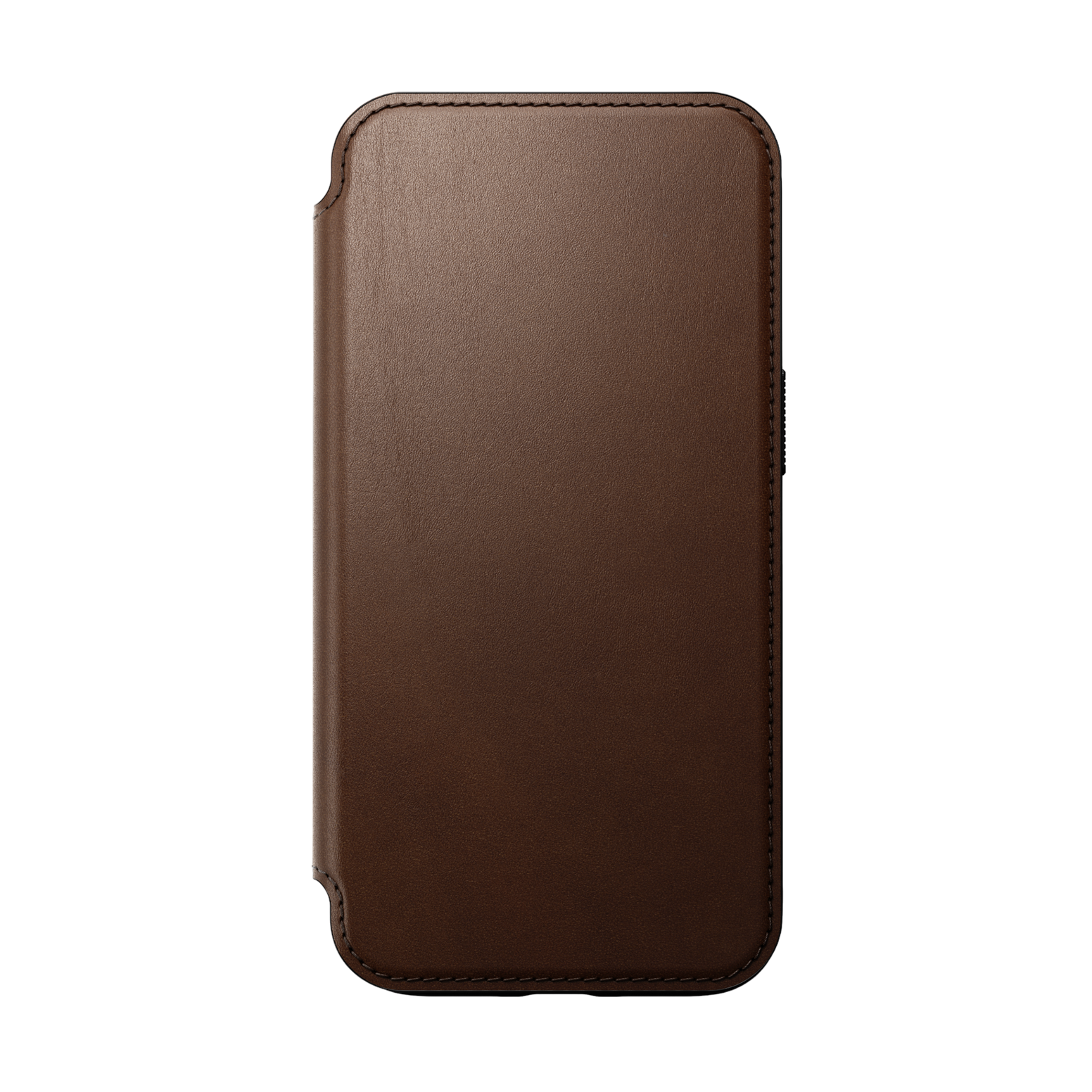 Nomad Modern Leather Folio for iPhone 15 - Brown - Discontinued